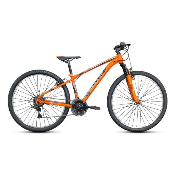Bicicletta MTB Bambino 9-11 Anni Reaction 24'' 6v Arancio